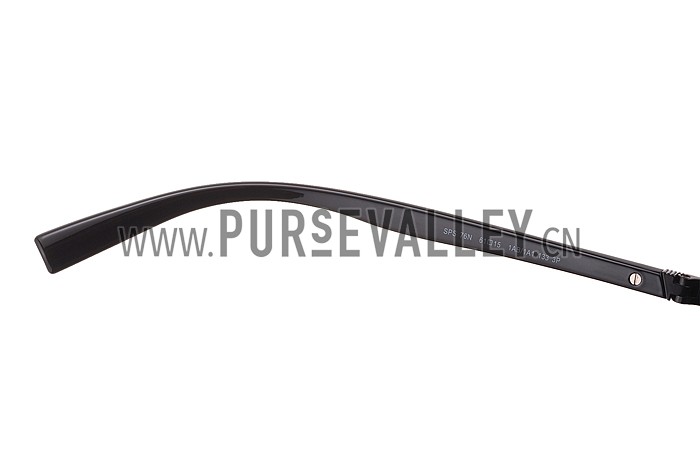 Prada Square Linea Rossa Logo Black Frame Sunglasses 308218