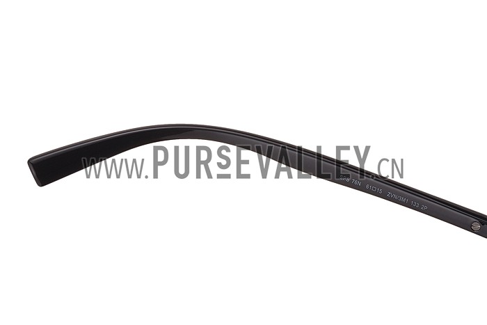 Prada Square Linea Rossa Logo Gold Frame Sunglasses 308220