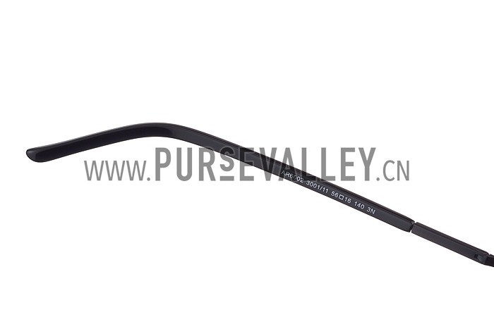 Giorgio Armani Aviator Blue Lens Sunglasses 307870