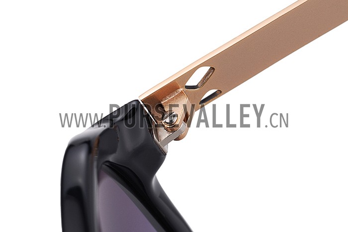 Burberry Butterfly Round Black Sunglasses 307760