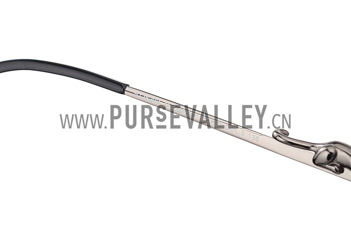 Cartier Wild Panthere Aviator Chrome Sunglasses 307800