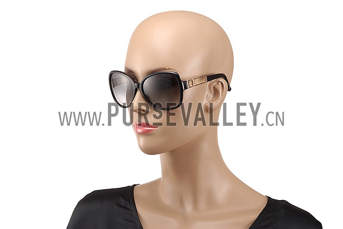 Louis Vuitton Obsession Black Frame Sunglasses 308107