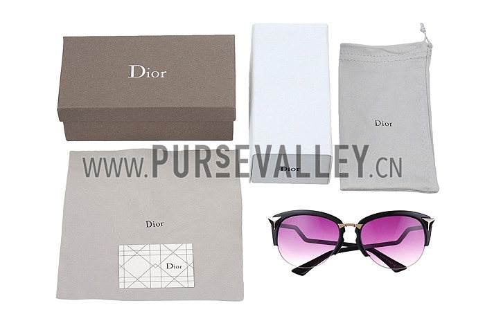Dior Zig-Zag White Rims Sunglasses 307872