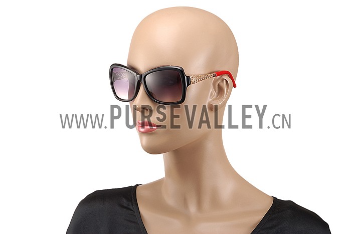 Gucci Diamantissima Black Frame Sunglasses 308086