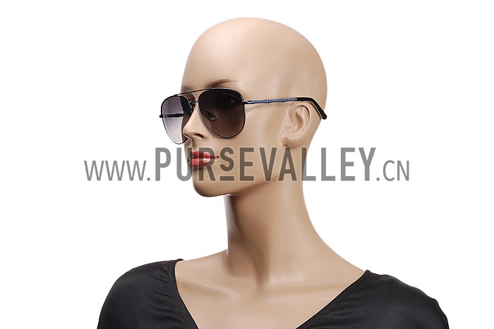 Gucci Ultra-light Aviator Blue Frame Sunglasses 308203