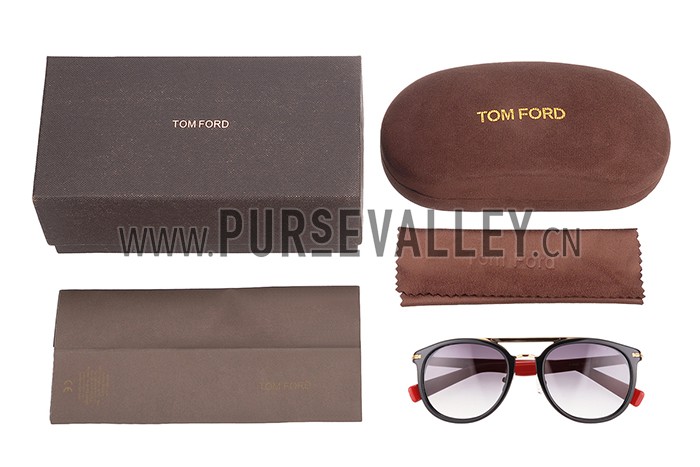 Tom Ford Aviator Red Sunglasses 308048