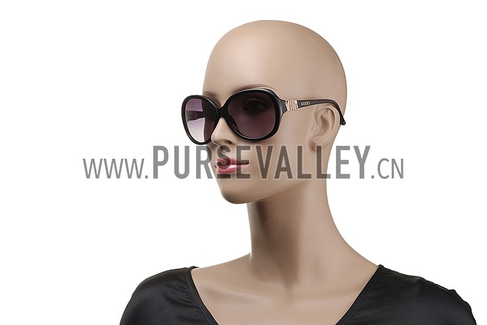 Gucci Round Diamond Sunglasses 307808