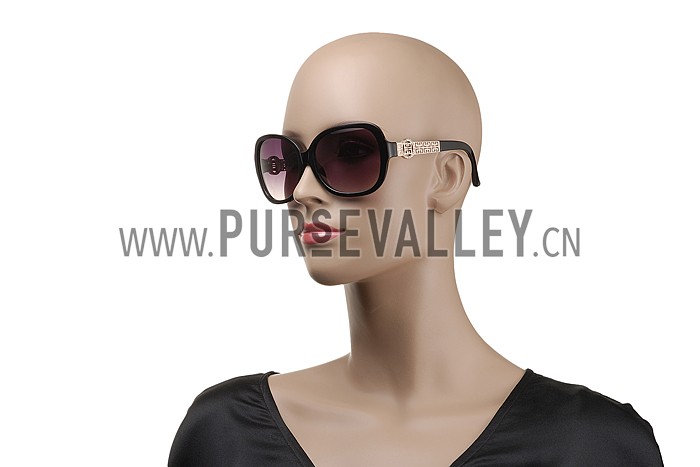 Givenchy Square Diamond Logo Black Sunglasses 307827