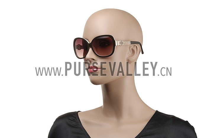 Givenchy Square Diamond Logo Beige Sunglasses 307828