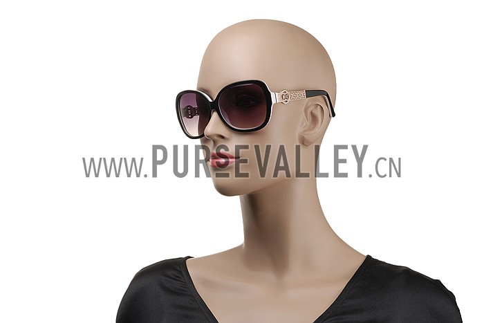Givenchy Square Diamond Logo White Sunglasses 307829