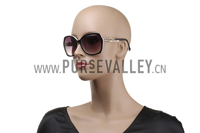 Hermes Carriage Motif White Sunglasses 307833