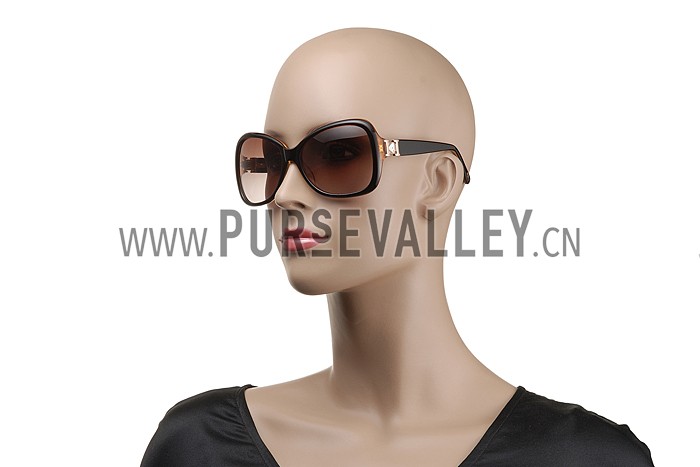 Hermes H Logo Brown Sunglasses 307842