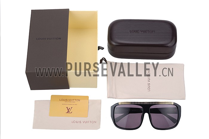 Louis Vuitton Evidence Black Sunglasses 307856
