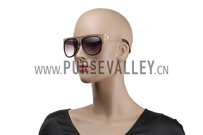 Louis Vuitton Dorothy Black Sunglasses 307860