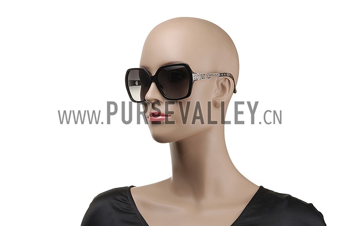 Burberry Butterfly Square Black Sunglasses 307757