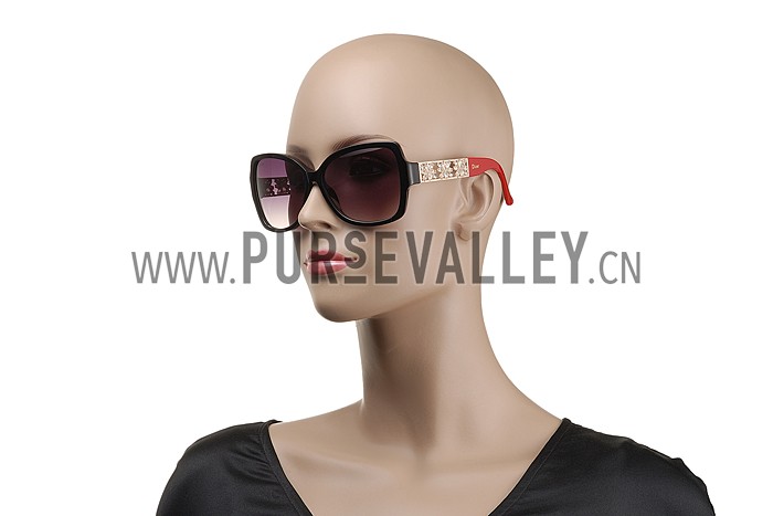 Christian Dior Mystere Red Sunglasses 307766