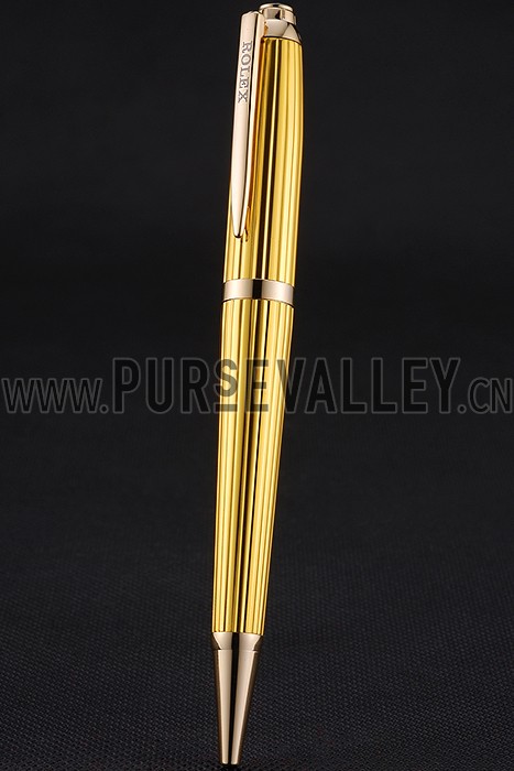 Rolex Rose Gold Rimmed Gold Ballpoint Pen 622805