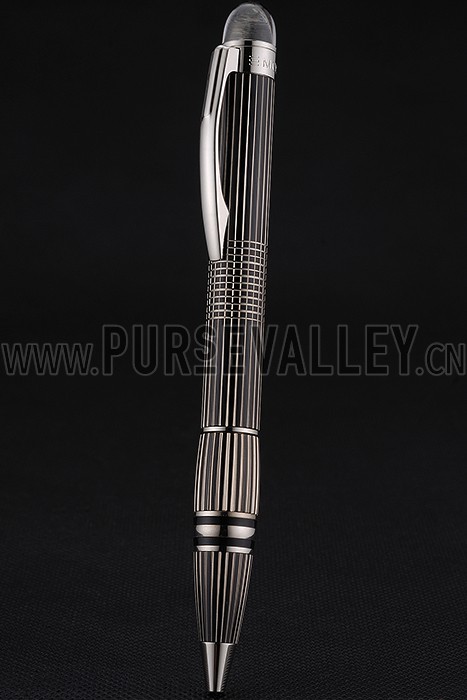 MontBlanc Starwalker Silver Cutwork Ballpoint Pen 622816