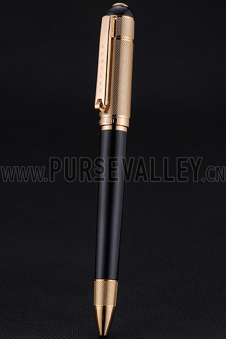 Bentley Gold Tip And Upper Body Black Ballpoint Pen 622788
