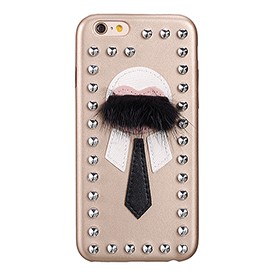 Fendi Karlito Gold Studded Case for iPhone 6/6S 18926693