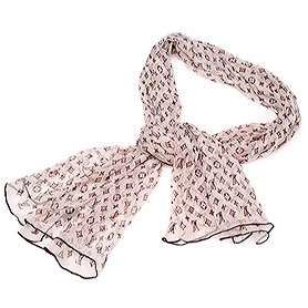 Louis Vuitton Monogram Classic Scarf Brown 621812