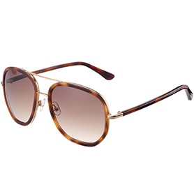 Tom Ford Cyrille Aviator Brown Frame Sunglasses 307899