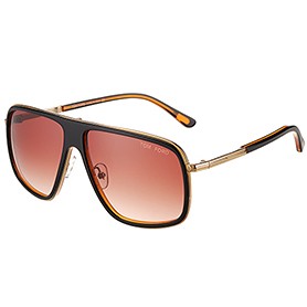 Tom Ford Brown With Gold Sunglasses 308052