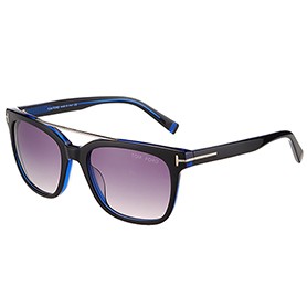 Tom Ford Terry Blue And Silver Sunglasses 308060