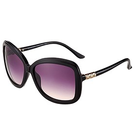 Gucci Guccissima Pattern Black Frame Sunglasses 308081