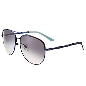 Gucci Ultra-light Aviator Blue Frame Sunglasses 308203