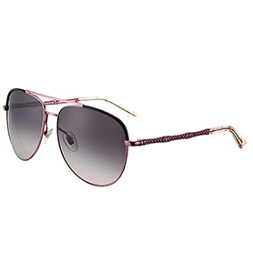 Gucci Ultra-light Aviator Pink Frame Sunglasses 308205
