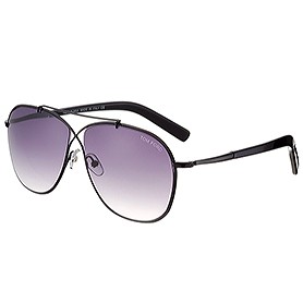 Tom Ford Eva Pilot Black Frame Sunglasses 308239