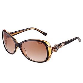 Cartier Decor Panthere Brown Frame Sunglasses 308073
