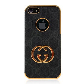 Gucci Black Back Cover Case for iPhone 5
