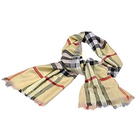Burberry Heritage Check Citrus Scarf 607904