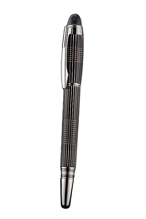 MontBlanc Starwalker Silver Cutwork Ballpoint Pen With Cap  622812
