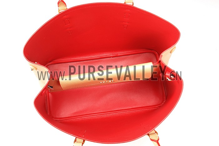 Prada Saffiano Double Tote Light Brown