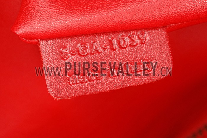 Celine Mini Luggage Red