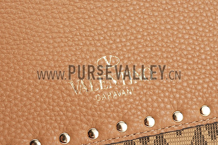 Valentino RockStud Cross Body Tan Bag