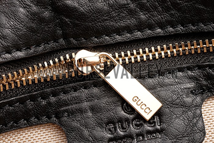 Gucci Miss Bamboo Studded Bag Black