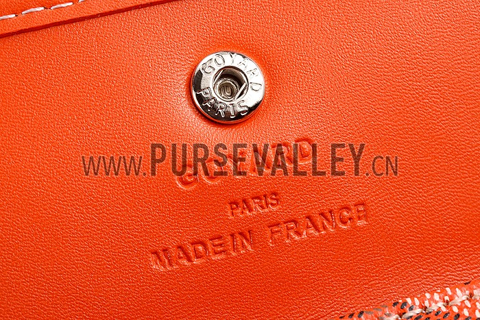 Goyard St Louis Tote Orange