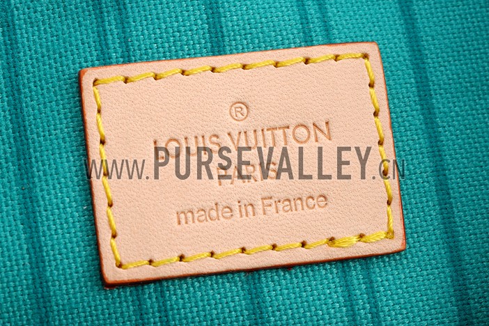 Louis Vuitton Neverfull Monogram V Turquise