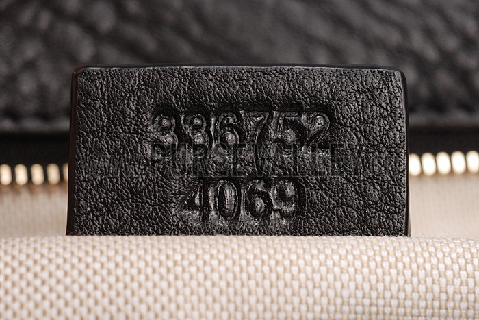 Gucci Soho Leather Shoulder Bag Black