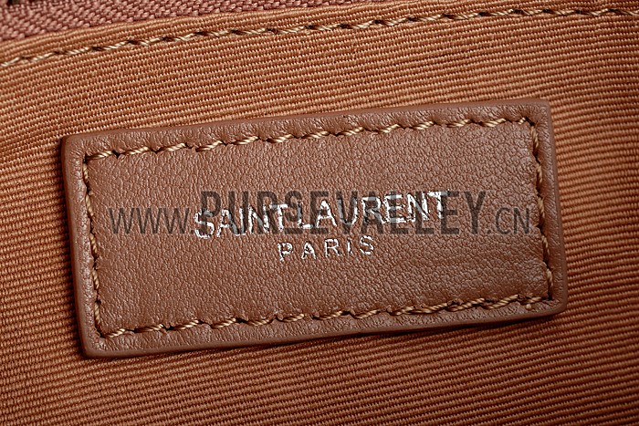 Saint Laurent College Monogram Medium Bag Taupe