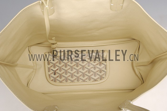 Goyard St Louis Tote Beige