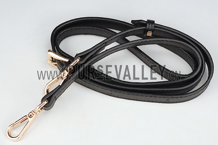 Prada Crocodile Leather Shoulder Bag Black