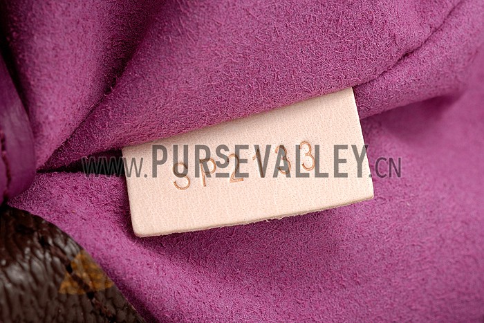 Louis Vuitton Monogram Pallas BB Purple PM Bag