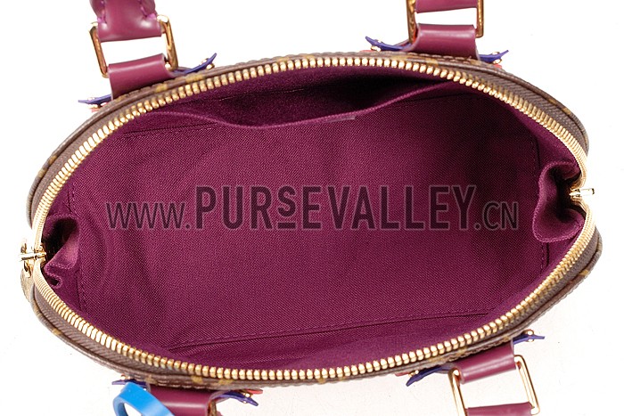 Louis Vuitton Monogram Totem Alma Plum