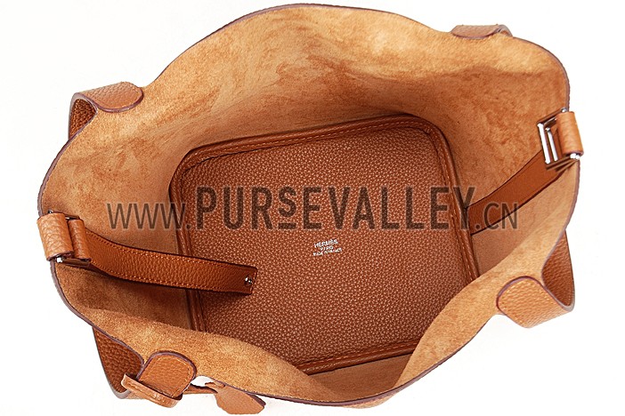 Hermes Picotin MM Tan