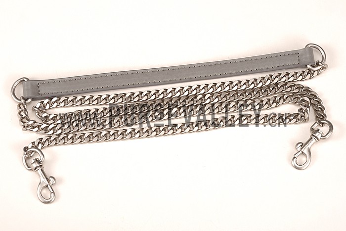 Saint Laurent College Matelasse Large Bag Grey